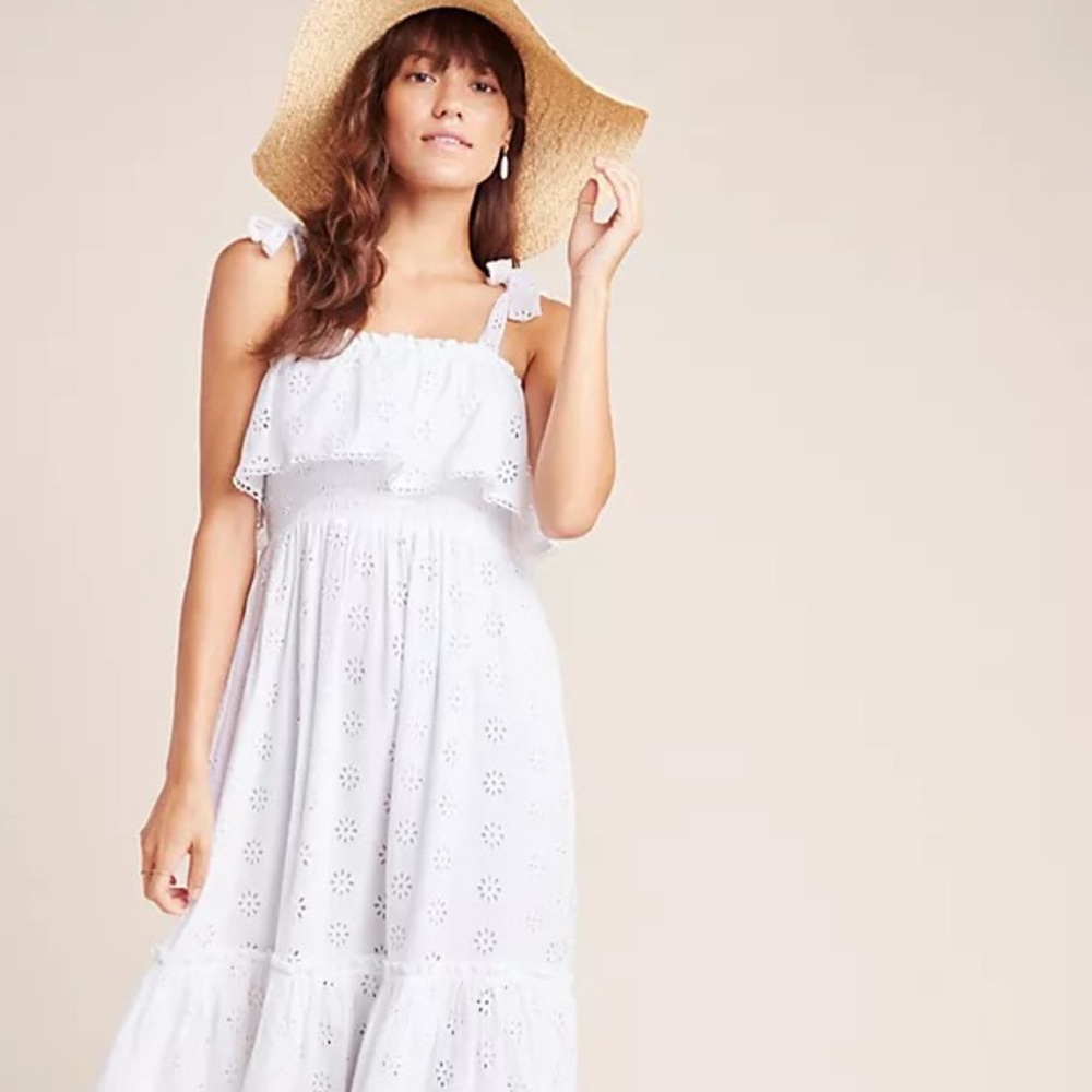 Steele Linnea Eyelet Dress- S